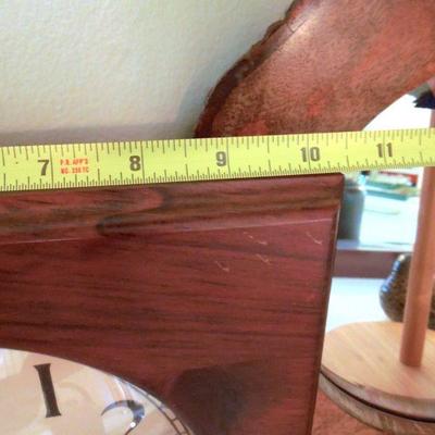 Lot 165: Group of Wood, Clay and Metal Accent Pieces
