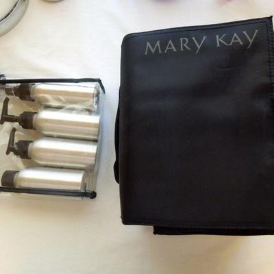 Lot 185: large Mary Kay Bag with Products nd Bathroom Items
