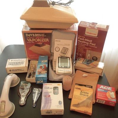 Lot 221: Group of Self Care and Medical Items