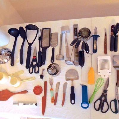 Lot 168: Mega Load of Food Prep Utensils