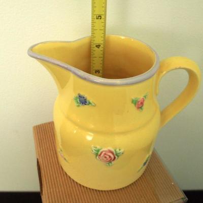 Lot 217: Antique italian Large Urn and Czech Pitcher