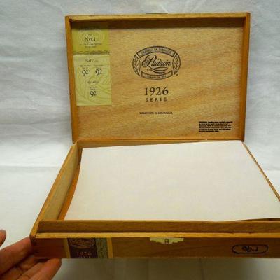 Lot 20: Cigar Box Collection in Basket