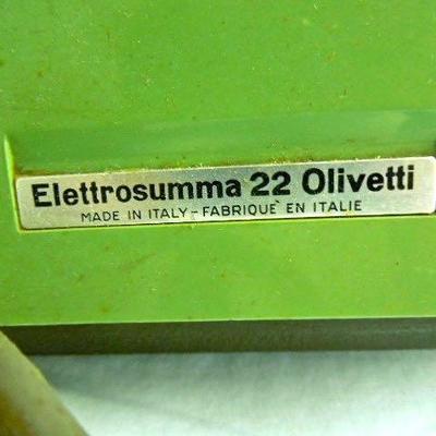 Lot 25: Underwood Olivetti Elettrosumma22 Adding Machine