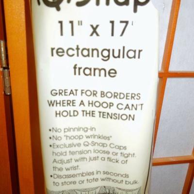 Lot 186: Quilting Frames, Books and Tools
