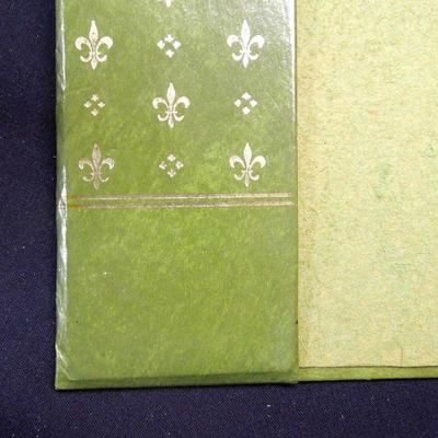 Lot 144: Group of Vintage Ashe Trays and Leather Desk Blotter