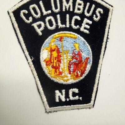 Lot 137:  Sixteen Vintage Embroidered NC Police Patches