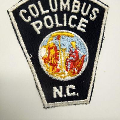 Lot 137:  Sixteen Vintage Embroidered NC Police Patches