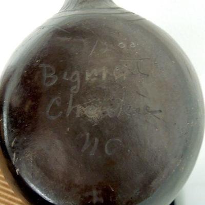 Lot 198: Vintage Cherokee Pottery, Carved and Turned Wood