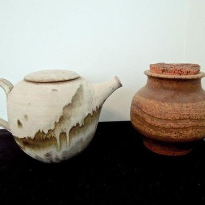 Lot 270: Two Pieces of 1970's Southern Studio Pottery: Sinclair Ashley et al