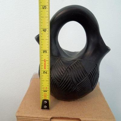 Lot 198: Vintage Cherokee Pottery, Carved and Turned Wood