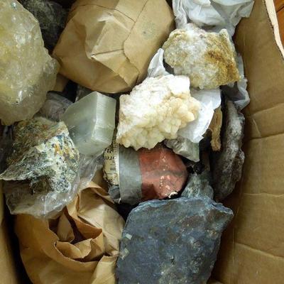 Lot 129: Grab Box of Rocks #8