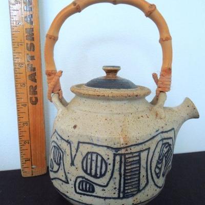 Lot 271: Three 1970's Studio Pottery Pieces by Michael Pitts 
