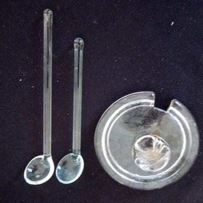 Lot 276: Group of Vintage Glass Jars and Jellies