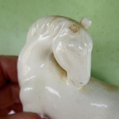 Lot 232: Log Cabin and 1960's Model Horses