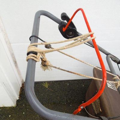 Lot 243: Scotts  Briggs and Stratton 6 HP Motor Gas Mower with Bag