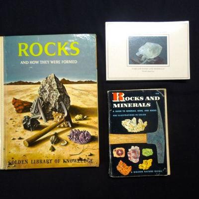 Lot 140: Six Indian Relics and Rock Reference Books