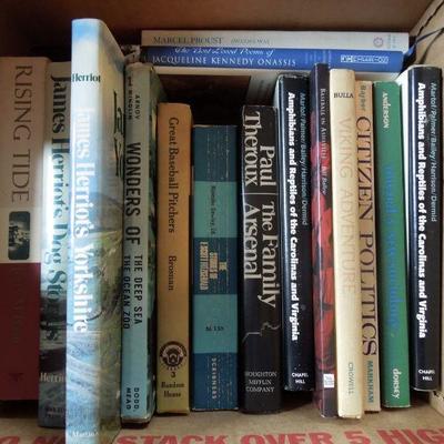 Lot 262: Boxed Lot of Books #6