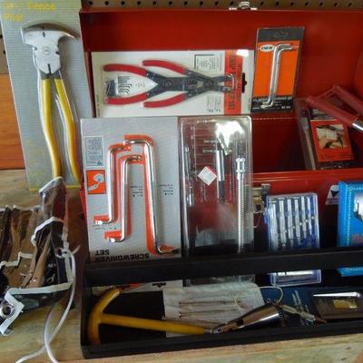 Lot 241: Eight Tool Boxes with Contents