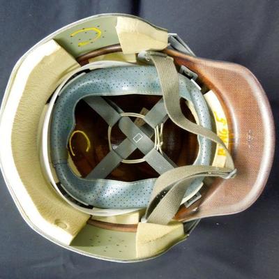 Lot 141: Vintage NY Police Riot Helmet with Chin Strap