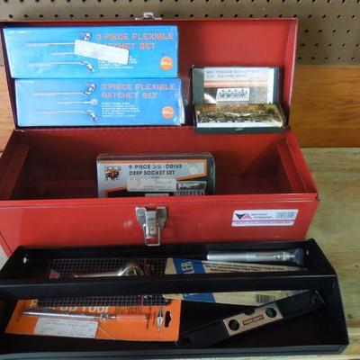 Lot 241: Eight Tool Boxes with Contents
