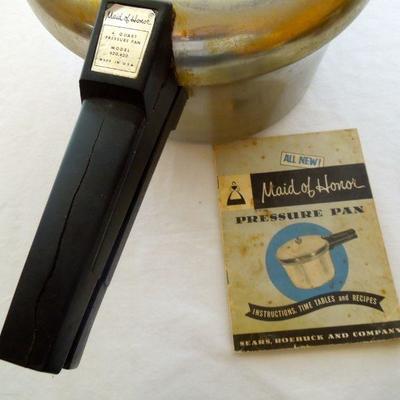 Lot 182: Pressure Cooker, Pots, Pans Trophies