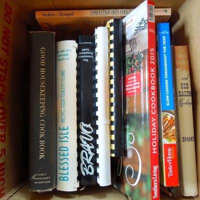 Lot 264: Boxed Lot of Cook Books