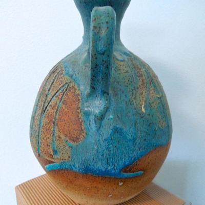 Lot 268: Three 70's Studio Pottery Pieces from Charles Counts and Rising Fawn