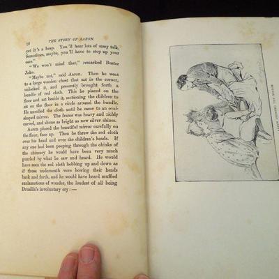 Lot 201: Group of Antique Vintage Books and Antique Brass LegTripod