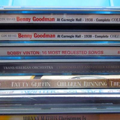 Lot 110: Collection of CD's in Sleeves with Storage