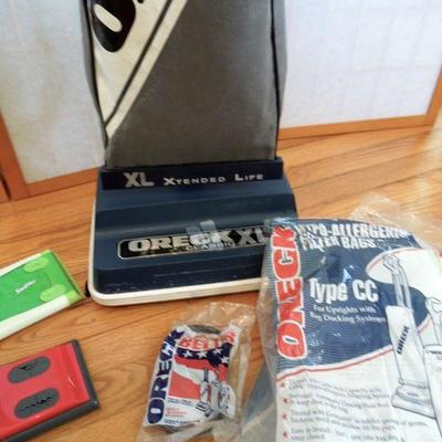 Lot 268: Oreck Vacuum, Bissell NuBroom and More