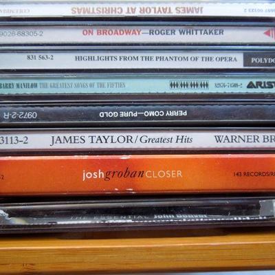 Lot 110: Collection of CD's in Sleeves with Storage