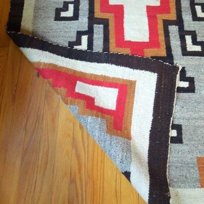 Lot 275: Vintage Native American Woven Rug 