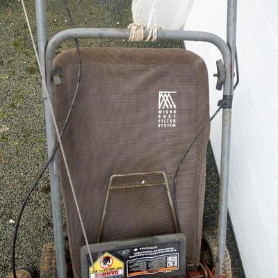 Lot 243: Scotts  Briggs and Stratton 6 HP Motor Gas Mower with Bag