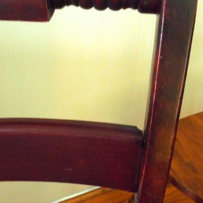 Lot 81: Two Antique Wooden Chairs Windor and Spindle