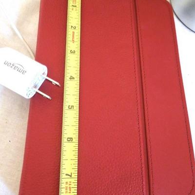 Lot 155: Amazon Kindle in Case, Touch Lamp and Alarm Clock