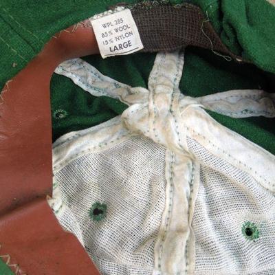 Lot 234: Vintage Vulcanized Trunk, Baseball Gear and Memorabilia