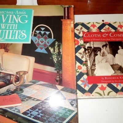 Lot 186: Quilting Frames, Books and Tools
