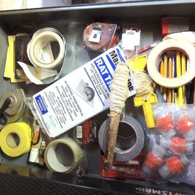 Lot 238: Craftsman 6 Drawer Metal Tool Cabinet with Contents