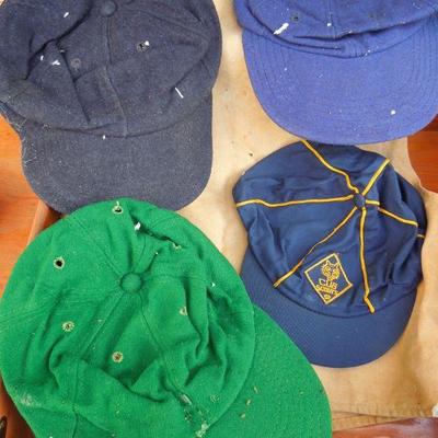 Lot 234: Vintage Vulcanized Trunk, Baseball Gear and Memorabilia