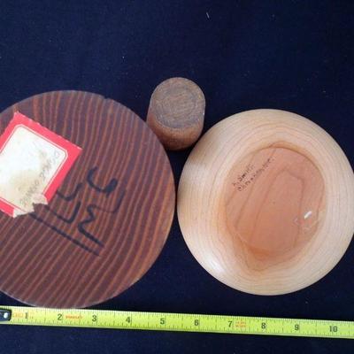 Lot 198: Vintage Cherokee Pottery, Carved and Turned Wood