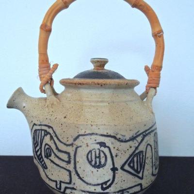 Lot 271: Three 1970's Studio Pottery Pieces by Michael Pitts 