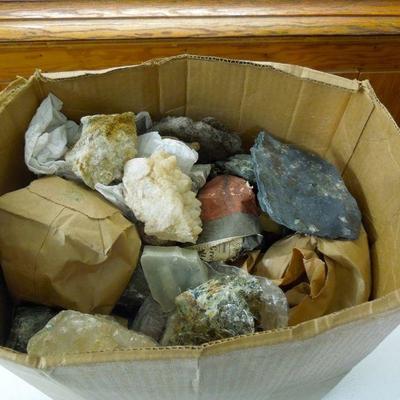 Lot 129: Grab Box of Rocks #8