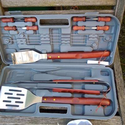 Lot 45: Like New Grilling Tools and Accessories 