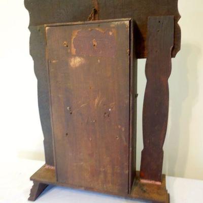 Lot 149: Antique Victorian Gingerbread Mantel Clock 