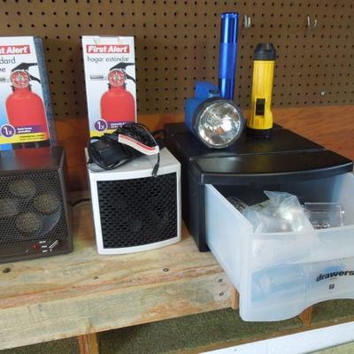 Lot 244: Space Heaters and Safety Equipment