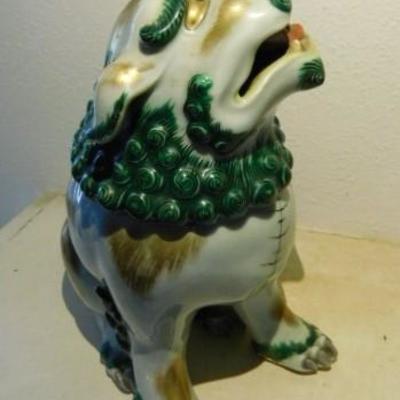 Colorful Porcelain Foo Dog 8
