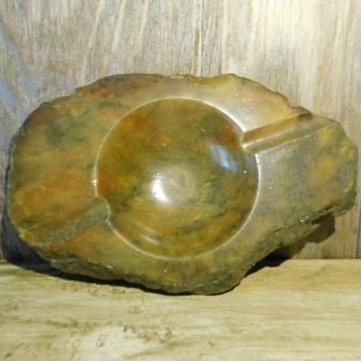 Genuine Agate Carved Ash Tray 7