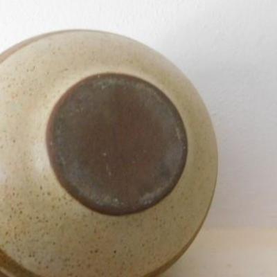 Thick Art Pottery Bowl 7.5
