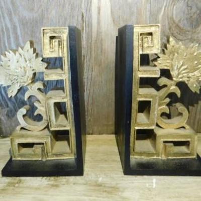 Fashionable Chinoiserie Ming Style Book Ends 7