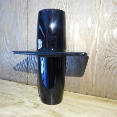 Toyo Contemporary Zen Black Shoka Vase 9